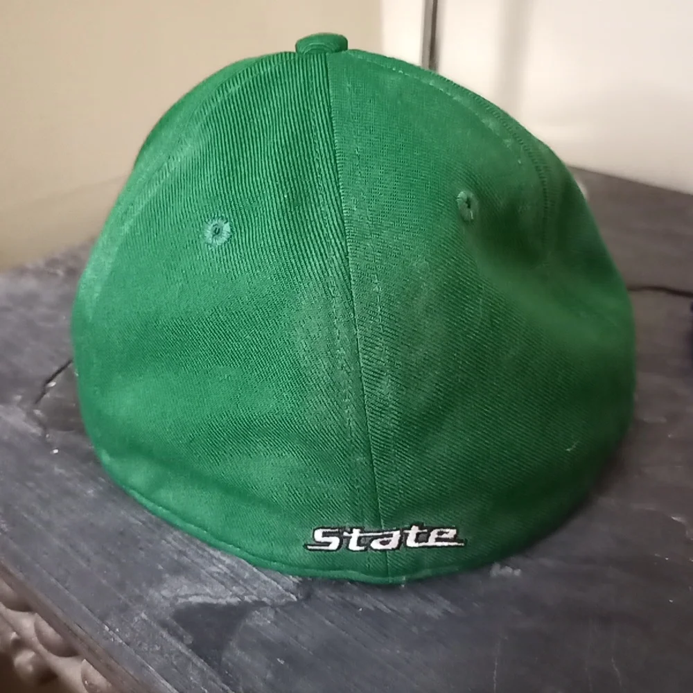 Autographed Michigan State Nike MSU Spartans Baseball Cap Signed Jake Boss Jr.